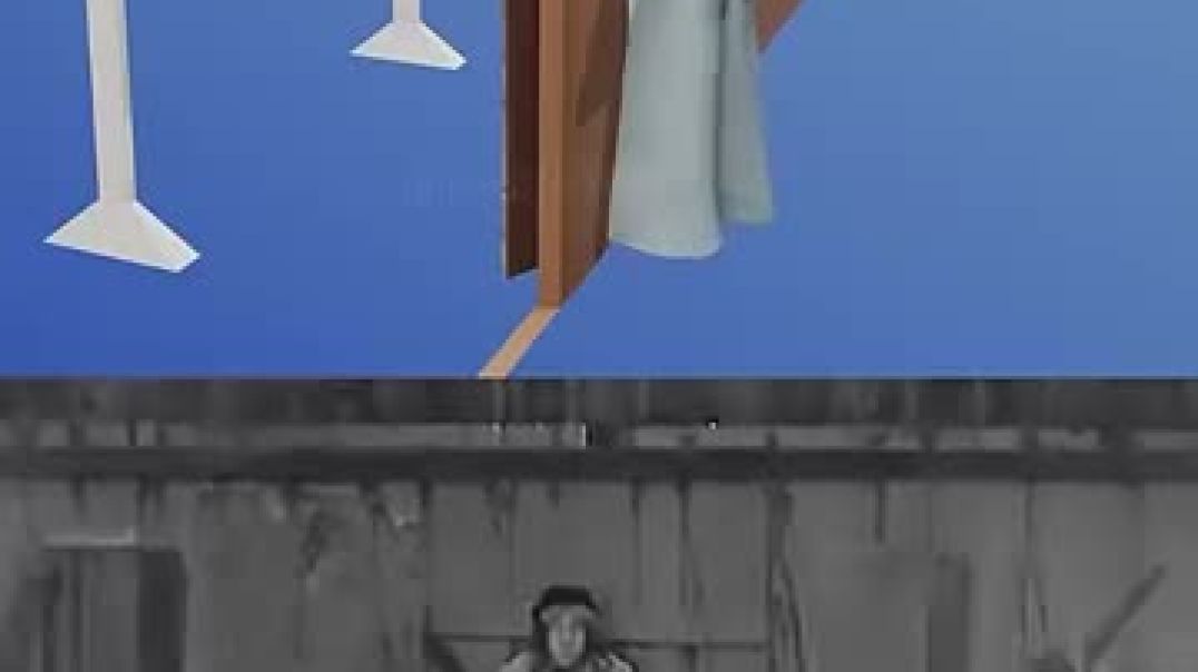 ⁣How Buster Keaton did this crazy stunt in 1924 🤯