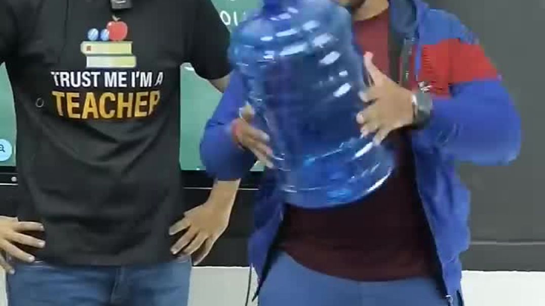 Dont underestimate the atmospheric pressure