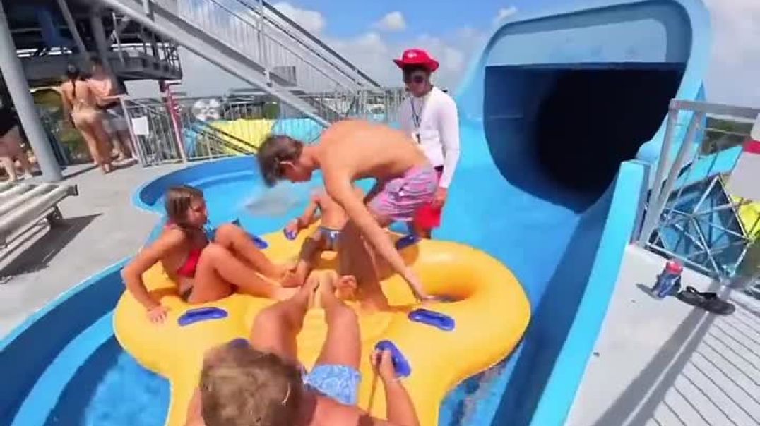 Tornado slides are WILD 🌪️_HD