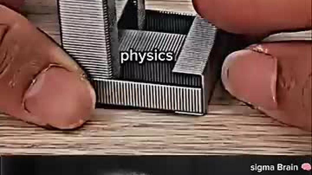sigma physics teacher staples trick @physics @staples