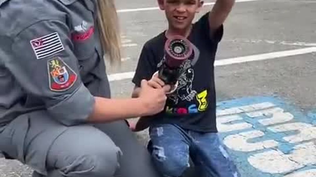 ⁣Fire drill