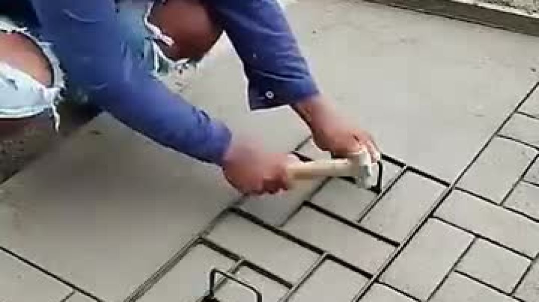 ⁣Amazing technique for making fake Bricks