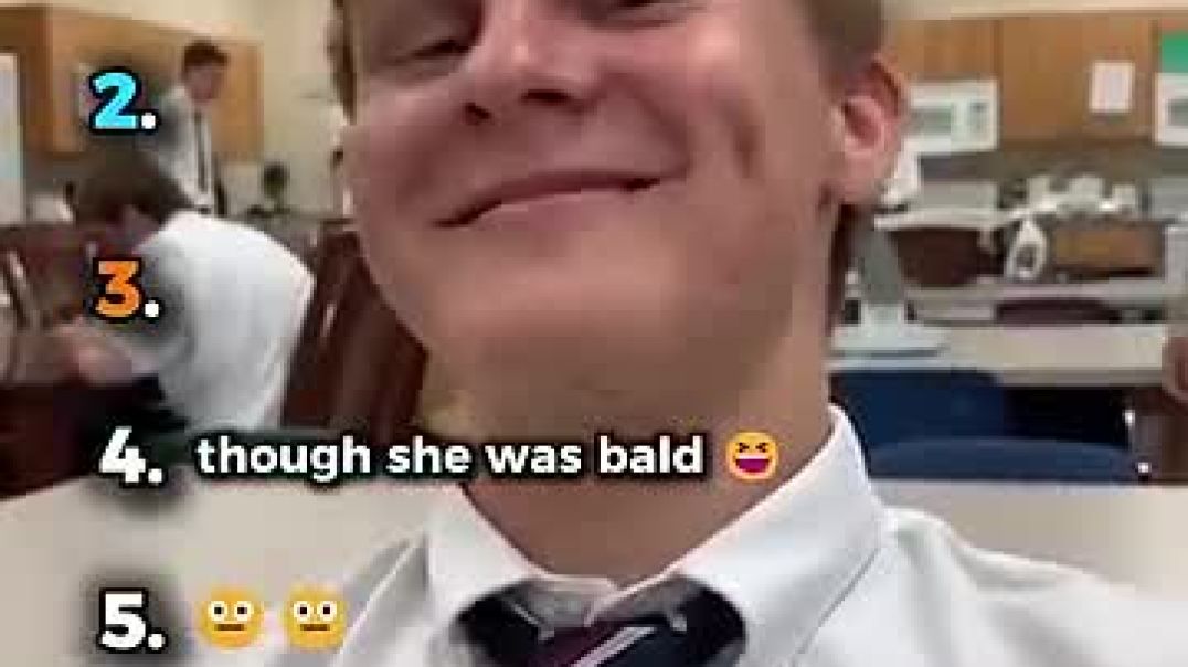 ⁣Ranking Best Hairline Check Moments