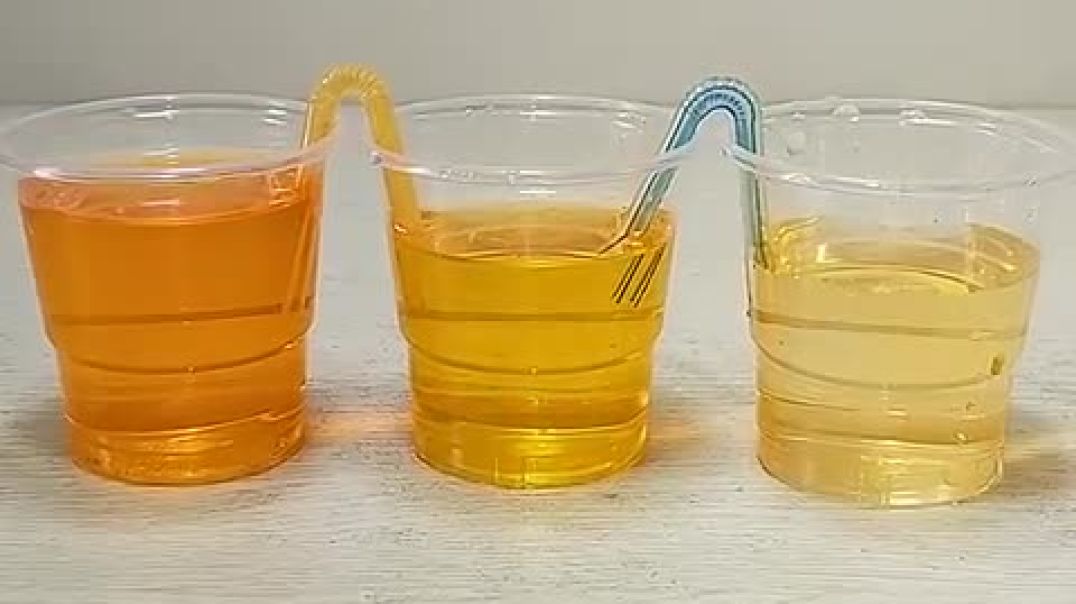 ⁣Siphon Principle Small Experiment Fun Experiment_High