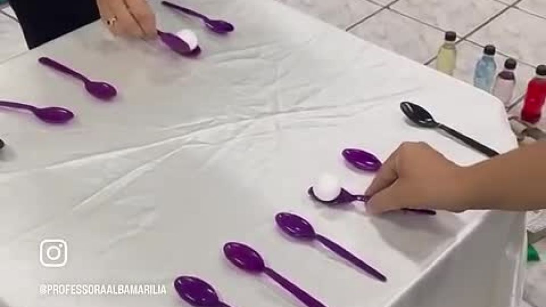 Spoon ball challenge