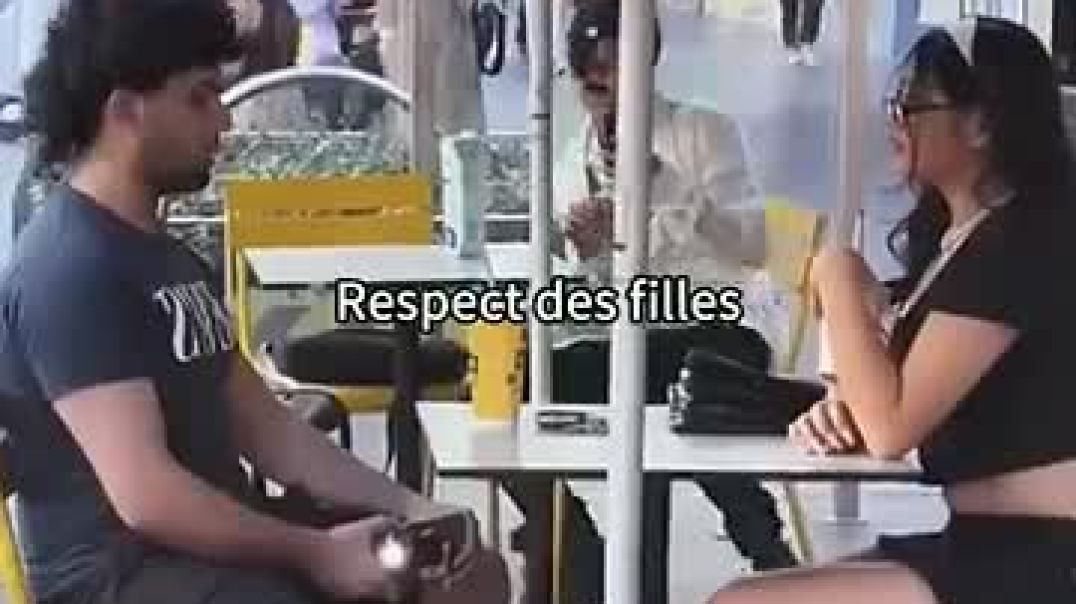 ⁣Respect for gentlemen