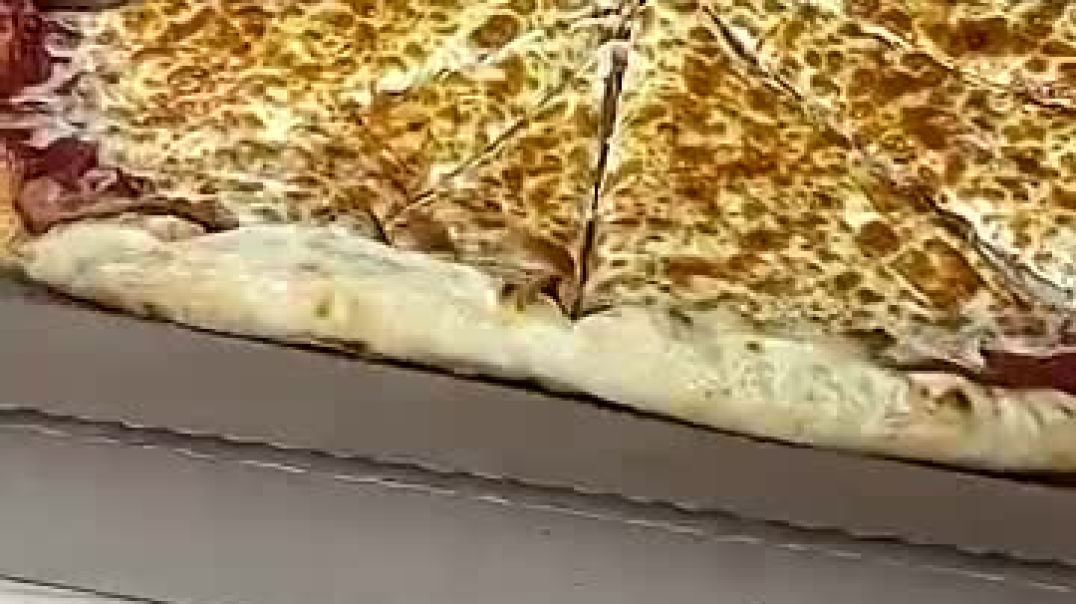 There are TOO MANY SLICES OF PIZZA