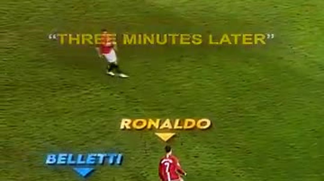 ⁣Prime Ronaldo against Chelsea🔥🥶