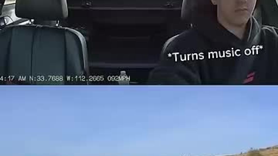 I saw the cop too late…