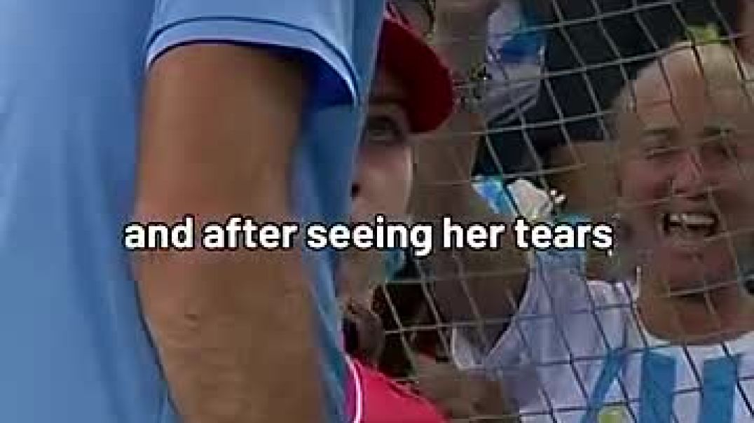 The biggest heart ❤️  tennis @tennisplayer @delpotro @cute