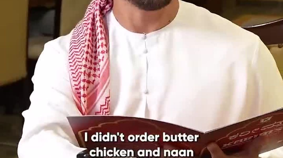 When An Arab Eats In An Indian Restaurant ft