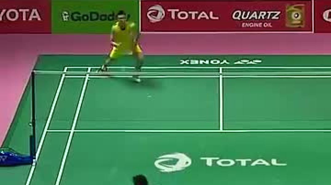 ⁣Lin Dan’s Aura in This Rally Is Unreal